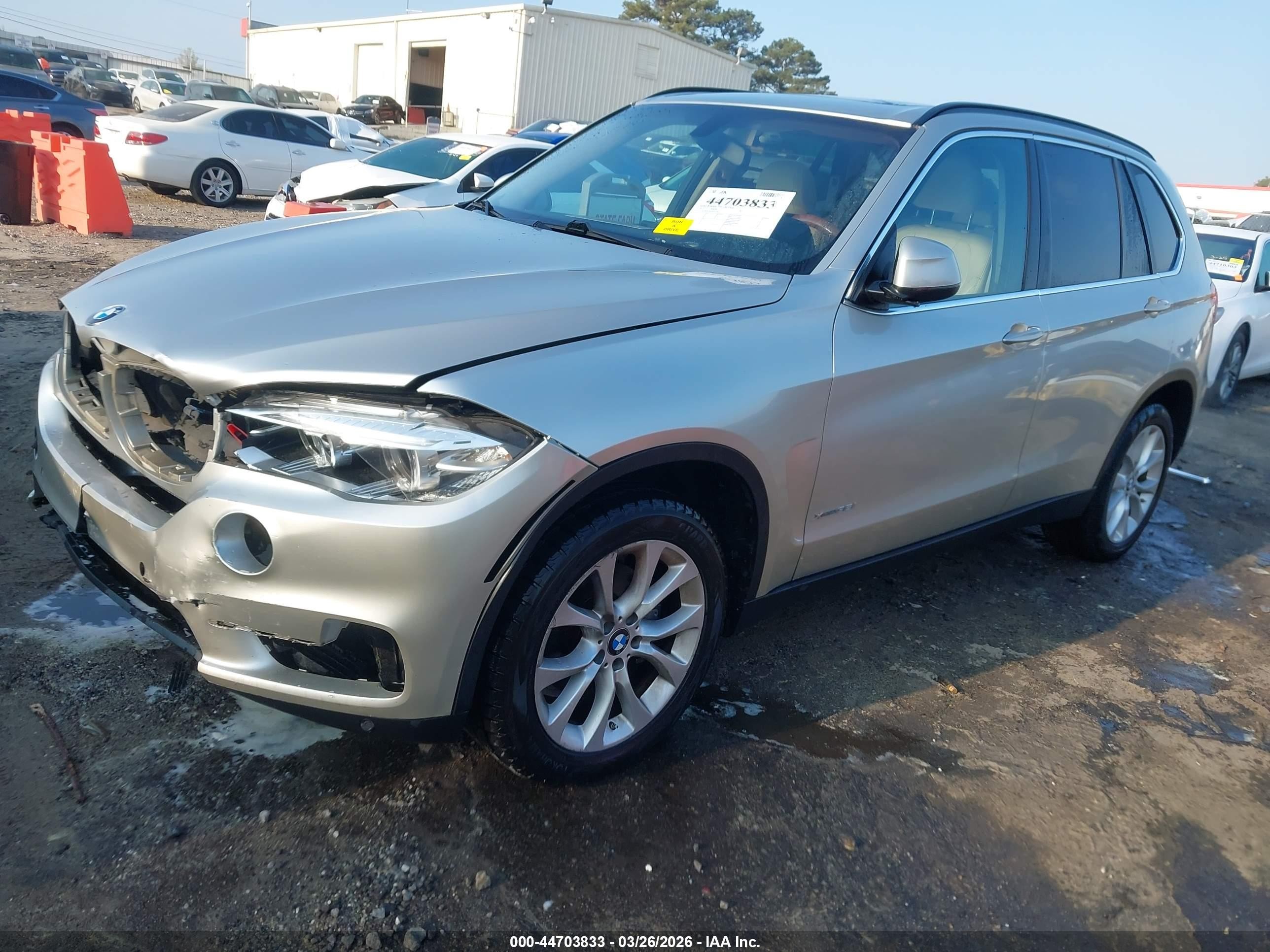 2016 Bmw X5 Xdrive35i Золотой vin: 5UXKR0C56G0P27545