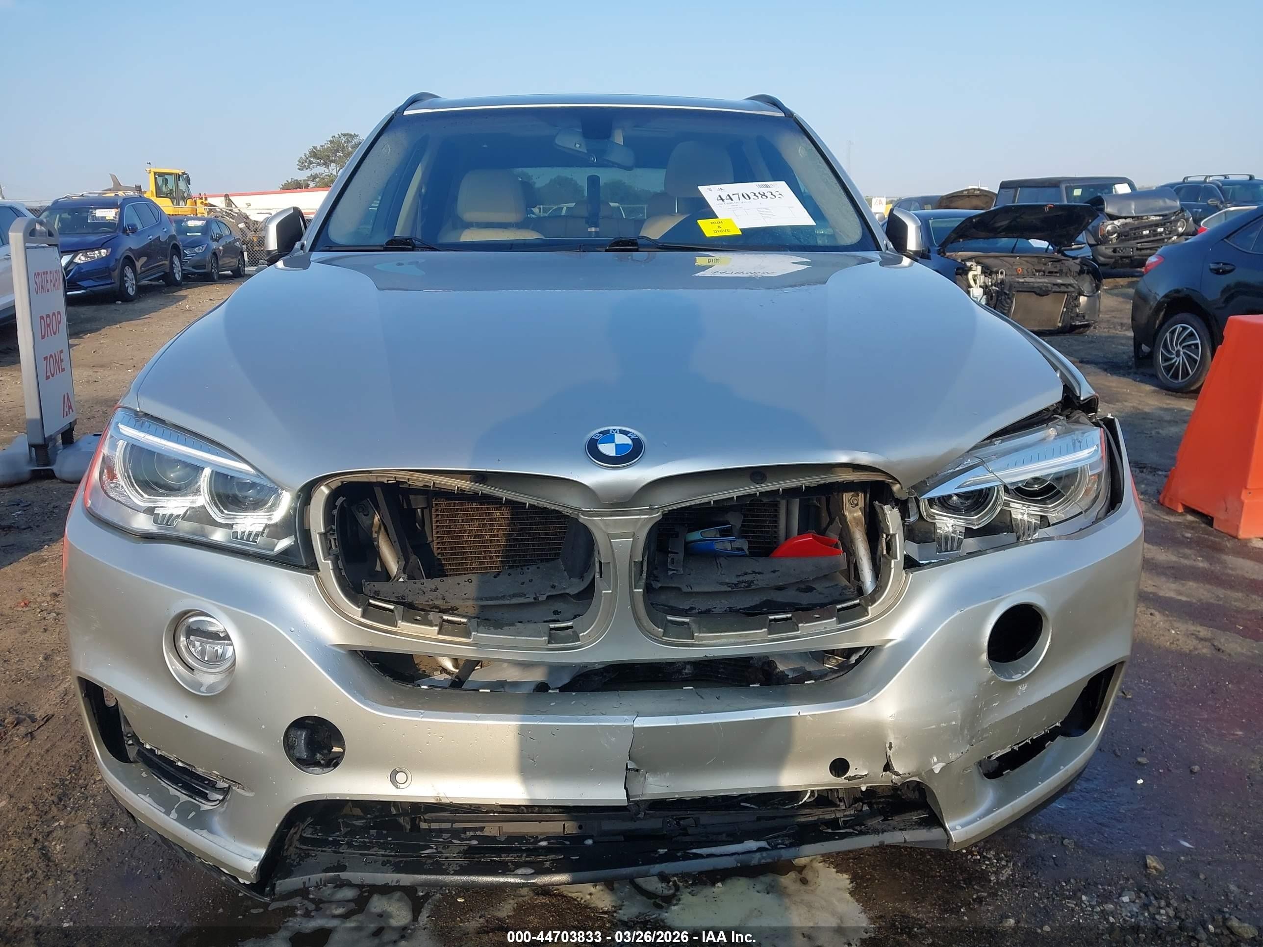 2016 Bmw X5 Xdrive35i Золотой vin: 5UXKR0C56G0P27545