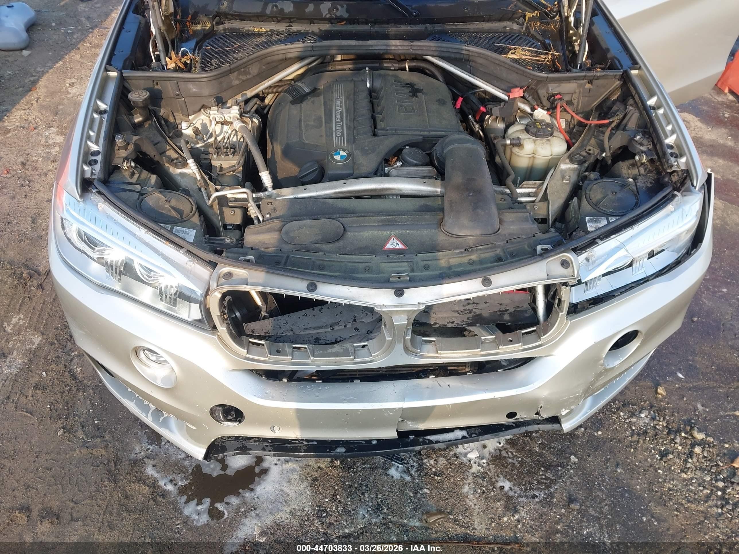 2016 Bmw X5 Xdrive35i Золотой vin: 5UXKR0C56G0P27545