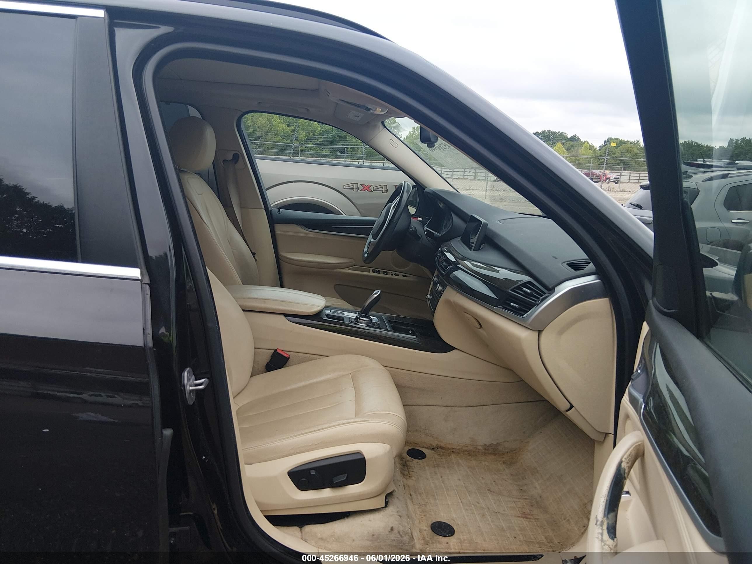 2015 Bmw X5 Xdrive35i Black vin: 5UXKR0C57F0K54236