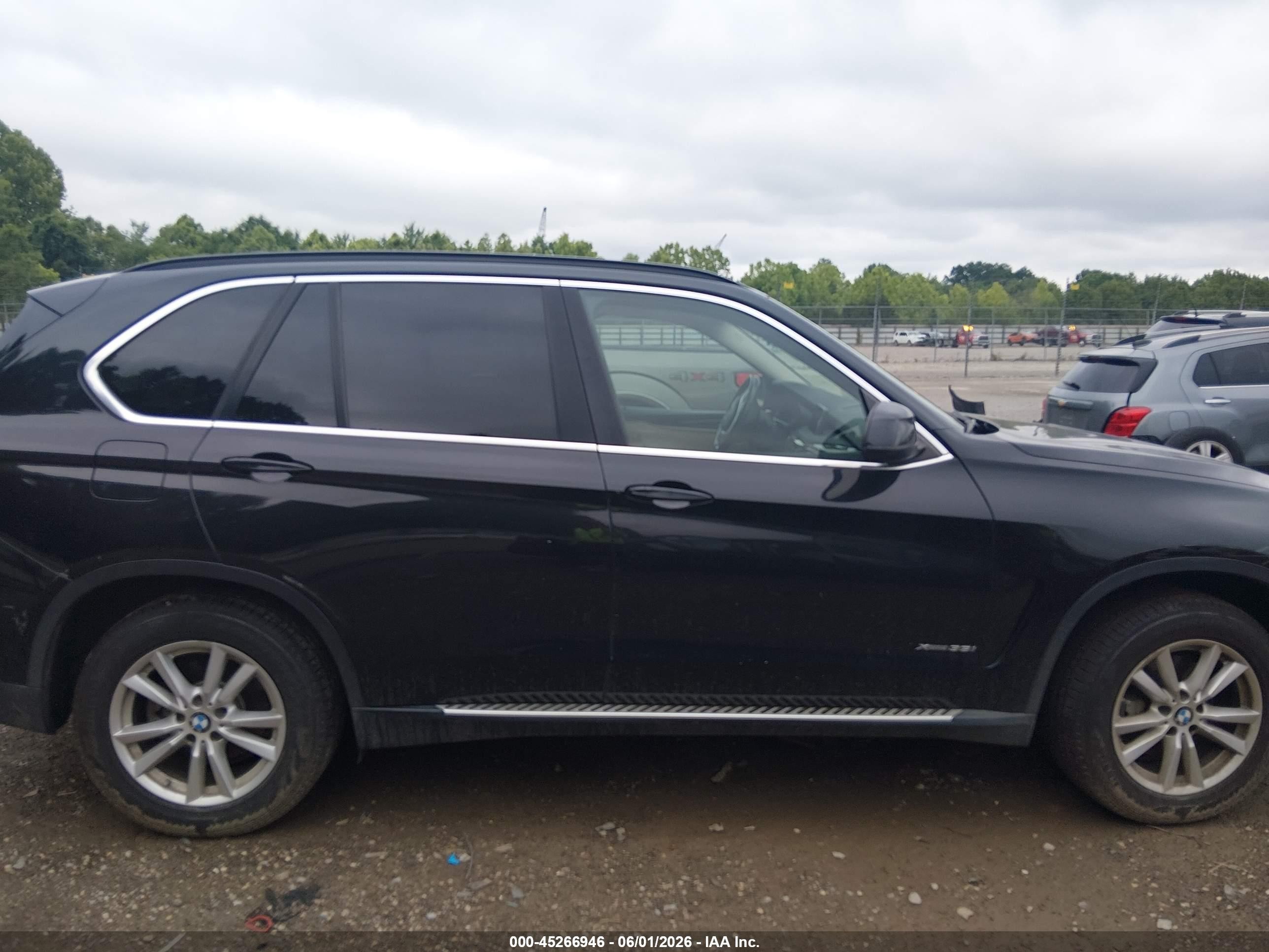 2015 Bmw X5 Xdrive35i Black vin: 5UXKR0C57F0K54236
