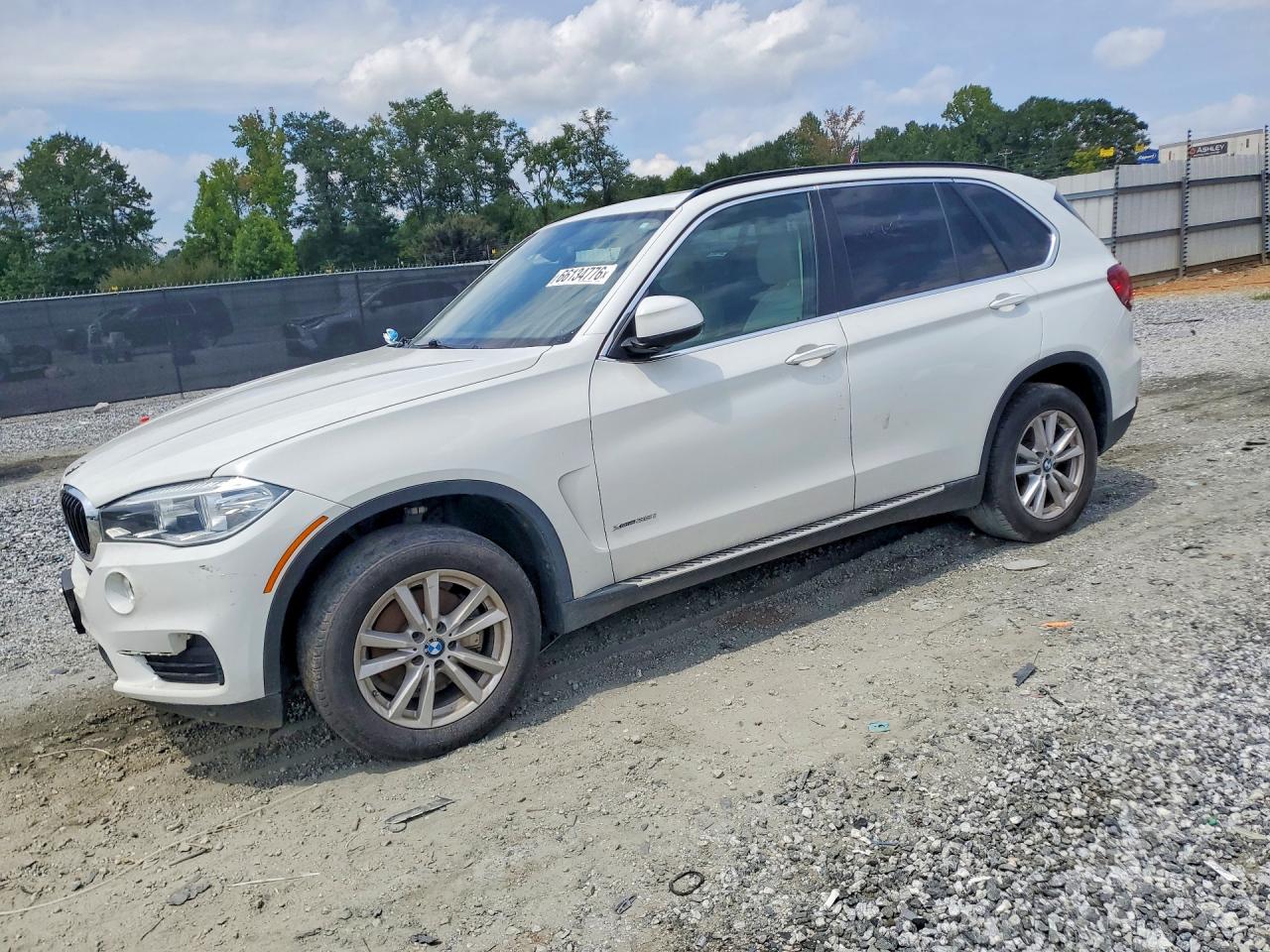 2015 Bmw X5 Xdrive35i White vin: 5UXKR0C57F0P02166