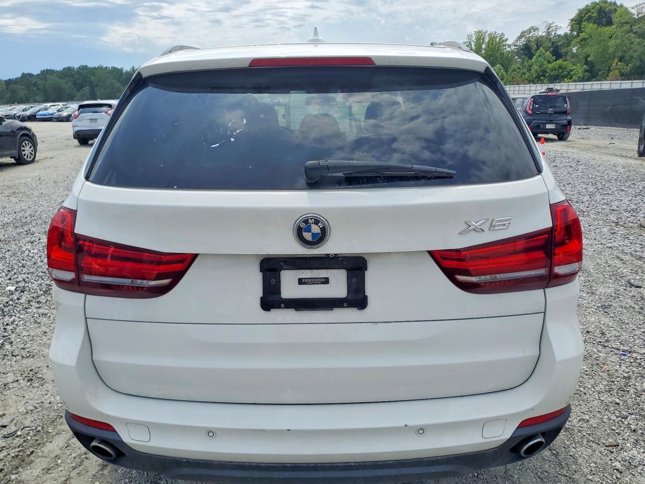 2015 Bmw X5 Xdrive35i Белый vin: 5UXKR0C57F0P02166