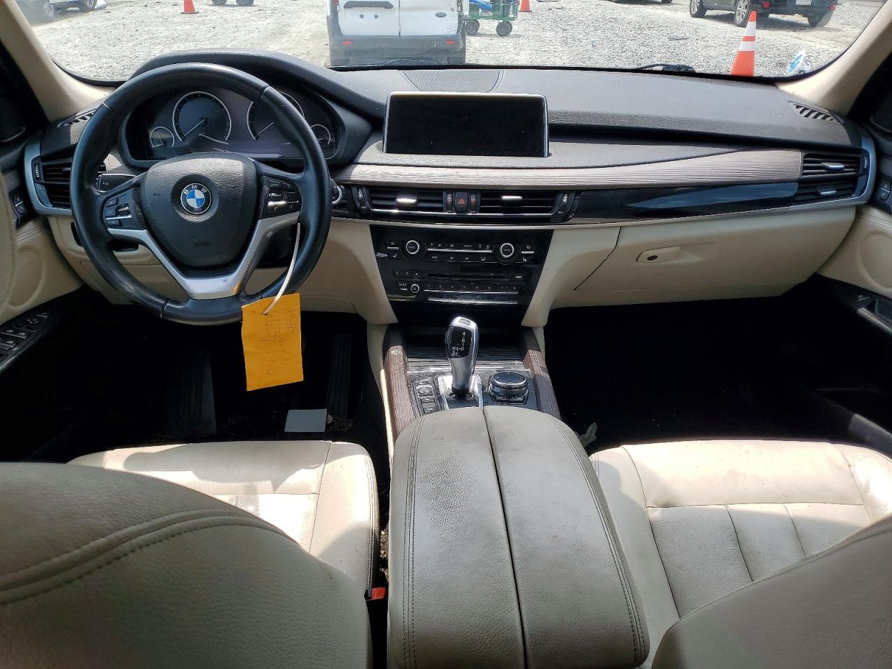 2015 Bmw X5 Xdrive35i Белый vin: 5UXKR0C57F0P02166