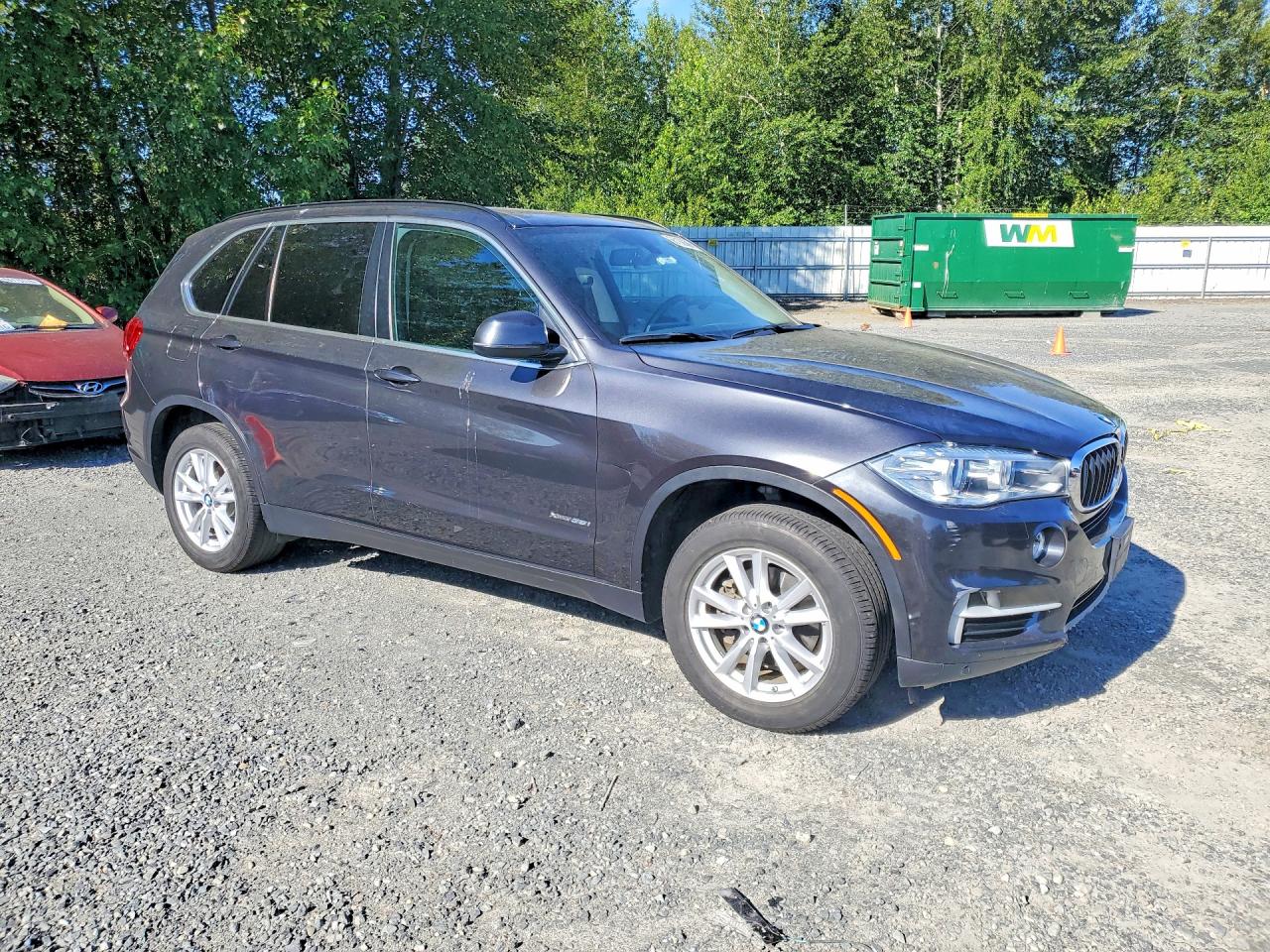 2015 Bmw X5 Серый vin: 5UXKR0C57F0P18299