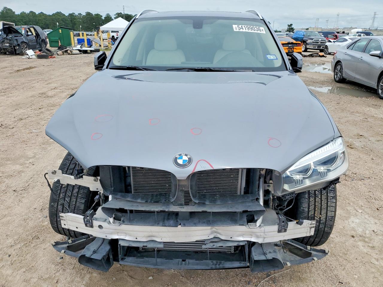 2014 Bmw X5 Xdrive35i Gray vin: 5UXKR0C58E0C25801