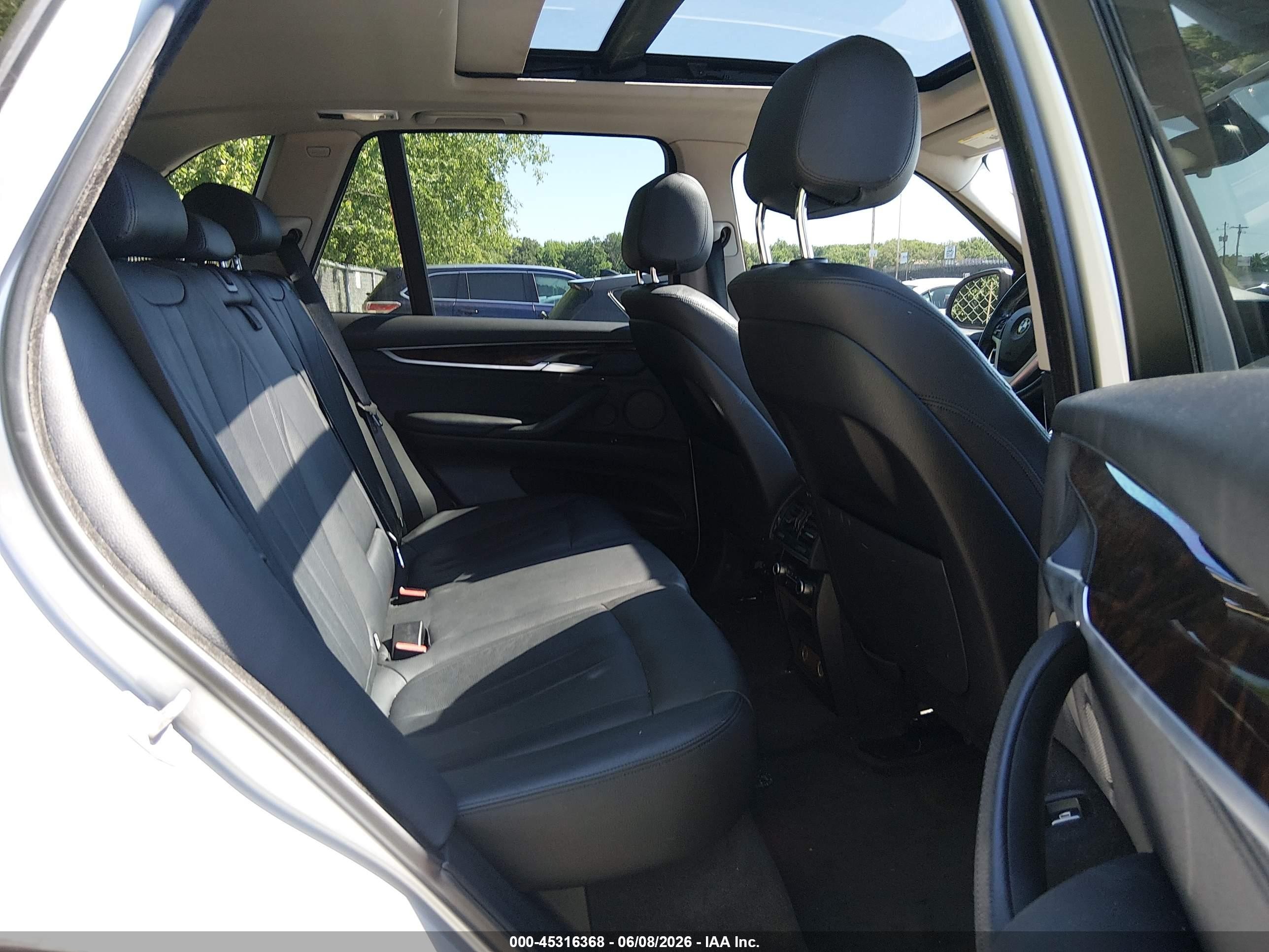 2015 Bmw X5 Xdrive35i Silver vin: 5UXKR0C58F0K55718