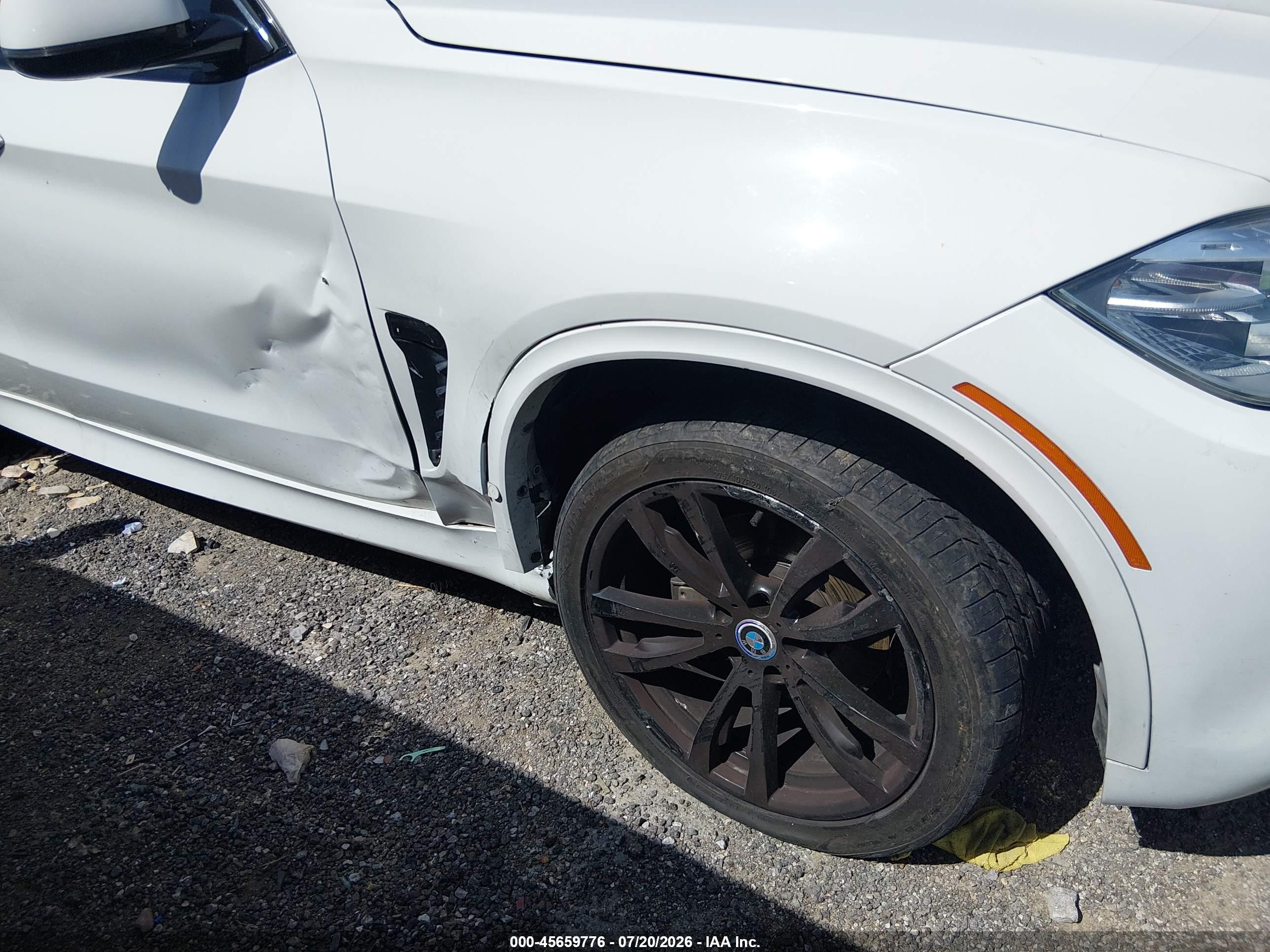 2015 Bmw X5 Xdrive35i White vin: 5UXKR0C58F0K56559