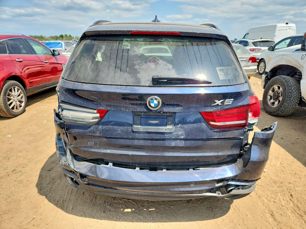2015 Bmw X5 Xdrive35i Blue vin: 5UXKR0C58F0K60563