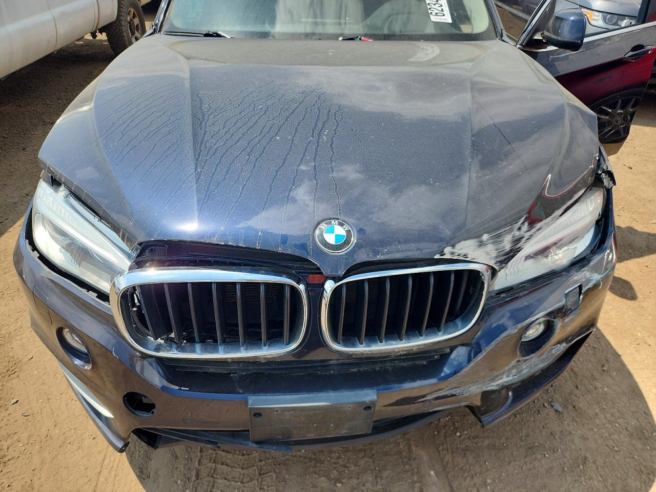 2015 Bmw X5 Xdrive35i Blue vin: 5UXKR0C58F0K60563