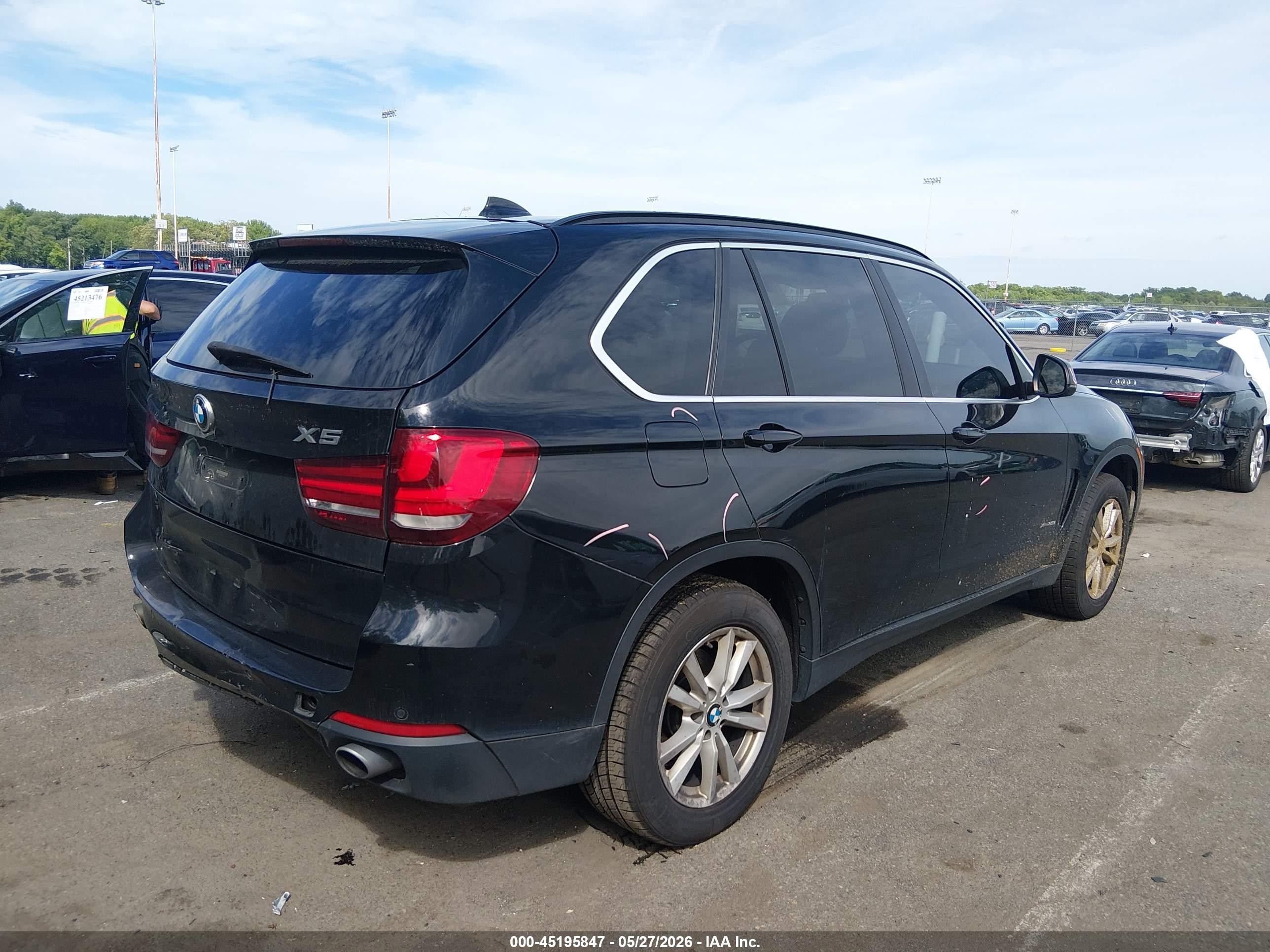 2015 Bmw X5 Xdrive35i Black vin: 5UXKR0C58F0K64600