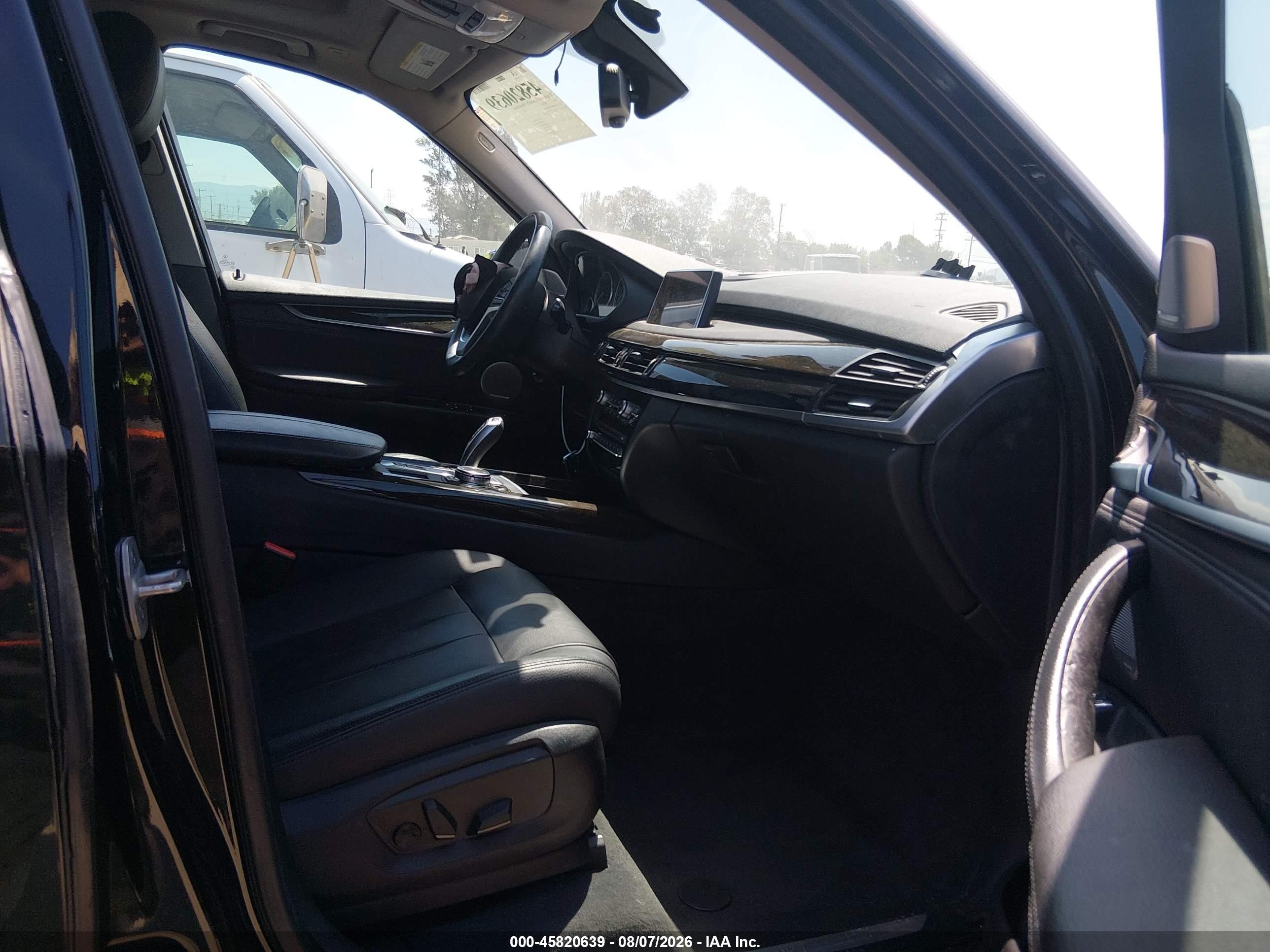 2015 Bmw X5 Xdrive35i Black vin: 5UXKR0C58F0P01656