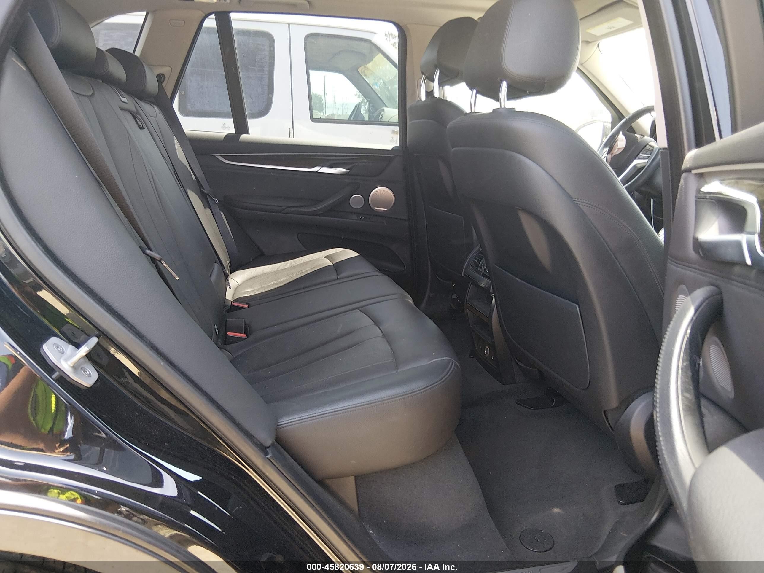 2015 Bmw X5 Xdrive35i Black vin: 5UXKR0C58F0P01656
