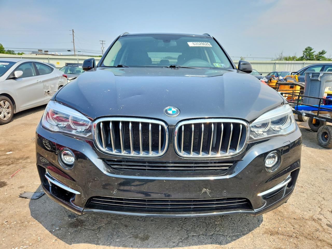 2015 Bmw X5 Xdrive35i Black vin: 5UXKR0C58F0P13662