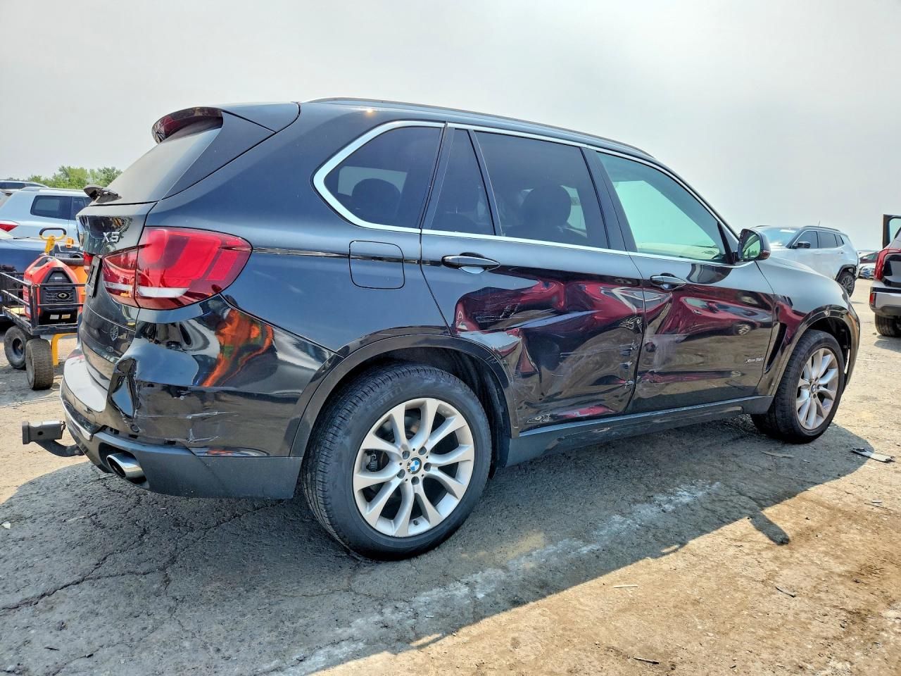 2015 Bmw X5 Xdrive35i Black vin: 5UXKR0C58F0P13662