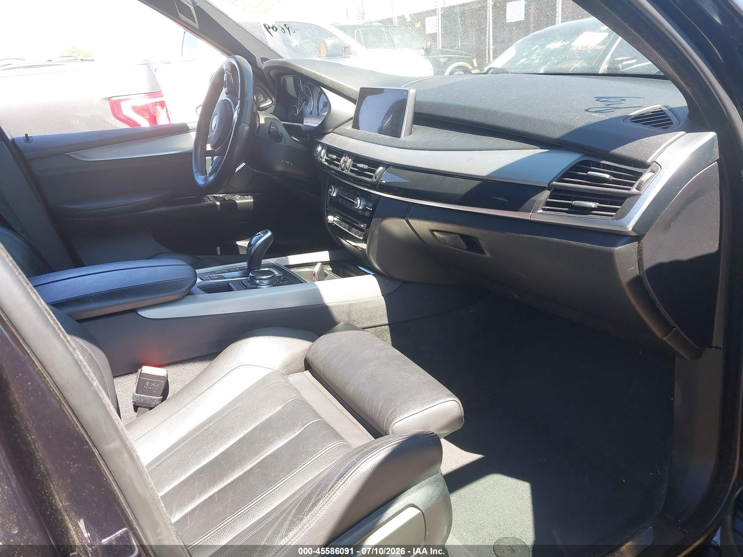 2015 Bmw X5 Xdrive35i Black vin: 5UXKR0C58F0P15525