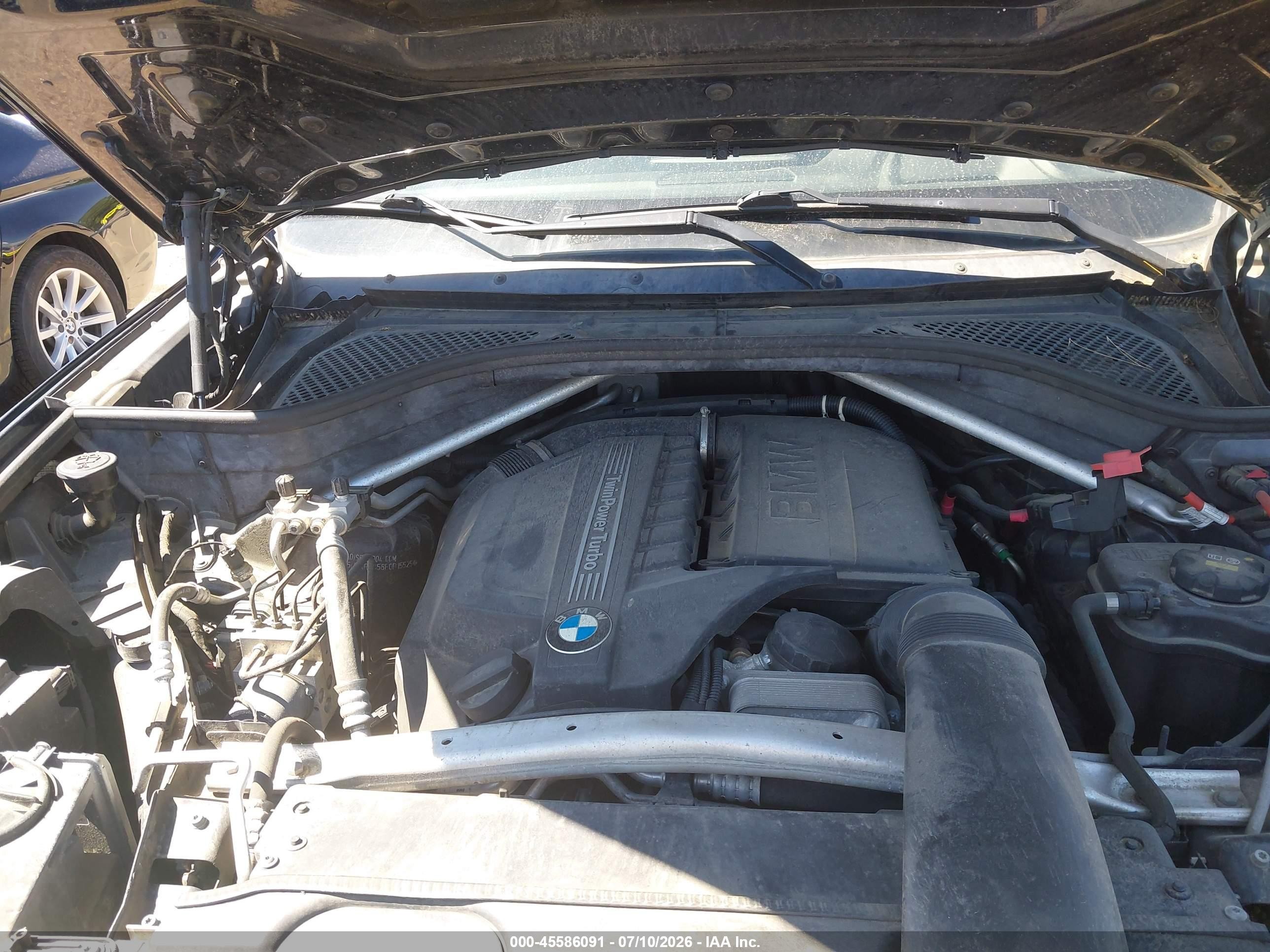 2015 Bmw X5 Xdrive35i Black vin: 5UXKR0C58F0P15525