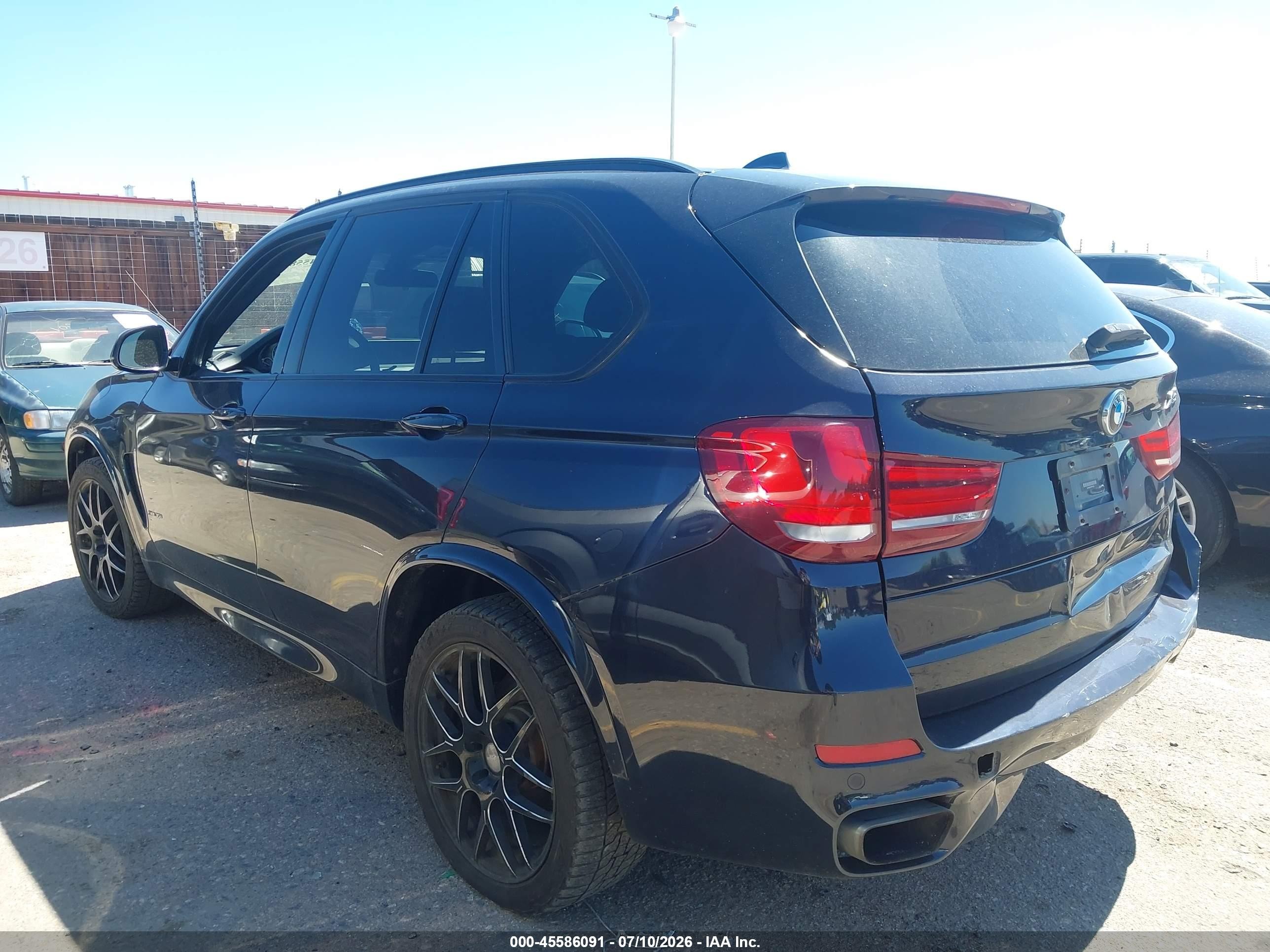 2015 Bmw X5 Xdrive35i Black vin: 5UXKR0C58F0P15525