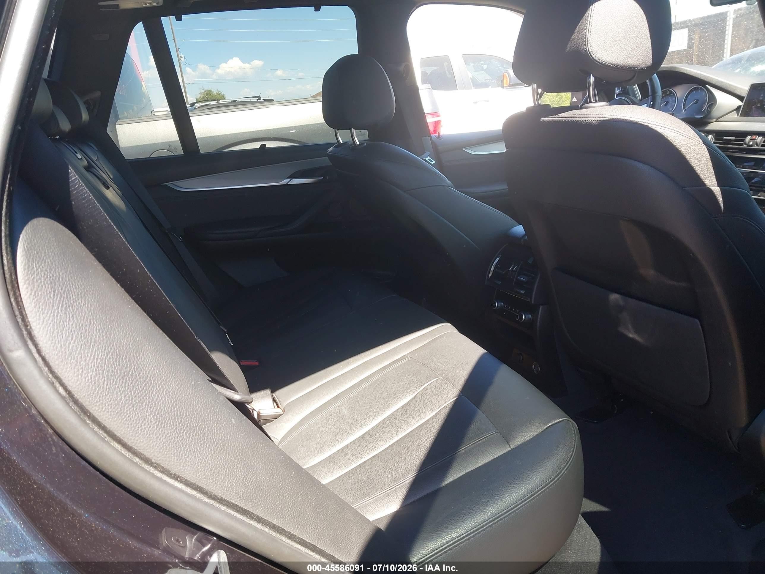 2015 Bmw X5 Xdrive35i Black vin: 5UXKR0C58F0P15525