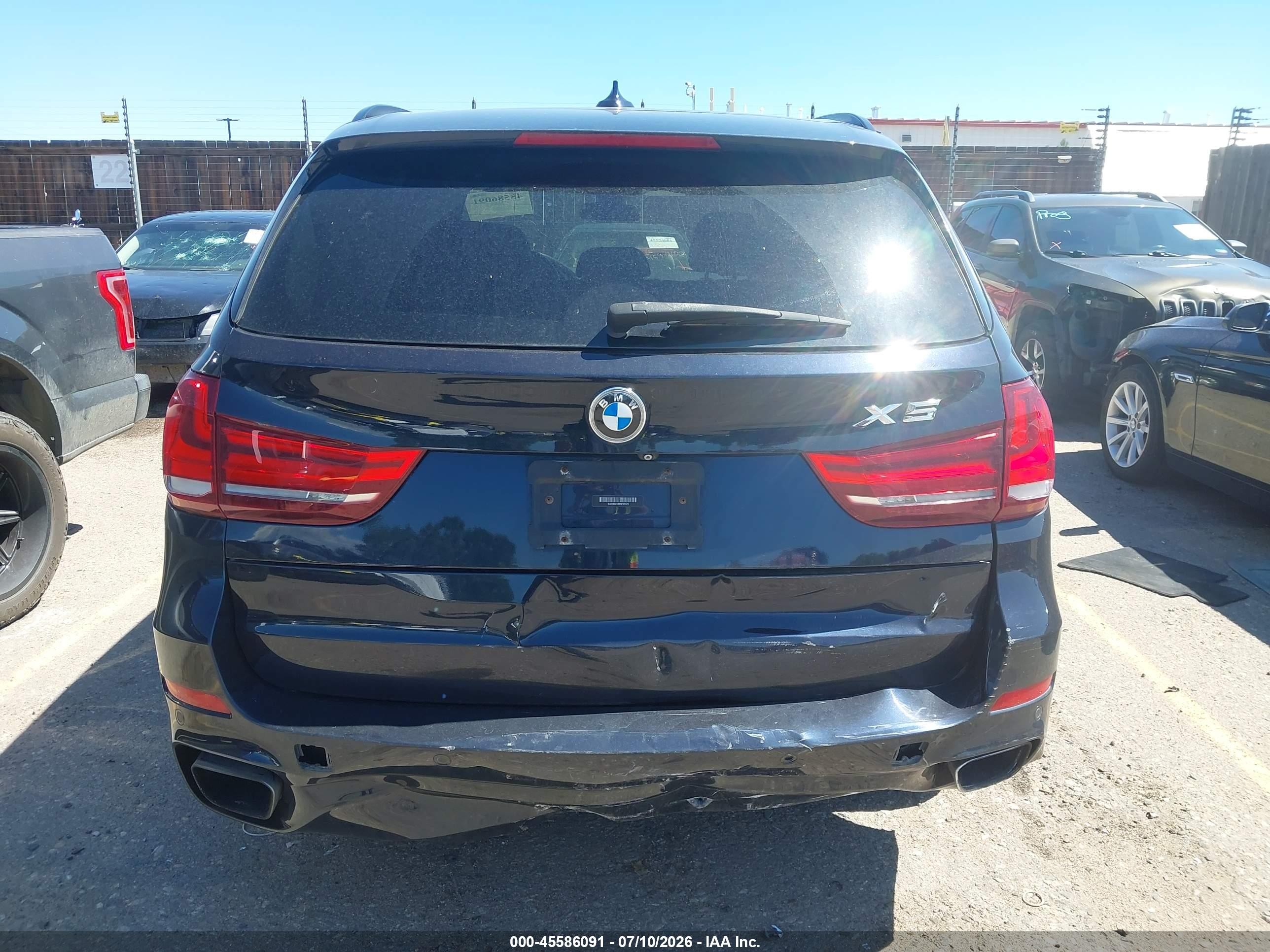 2015 Bmw X5 Xdrive35i Black vin: 5UXKR0C58F0P15525