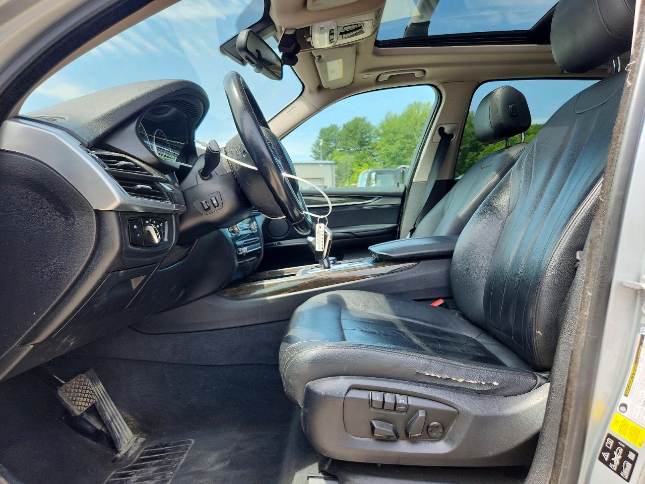 2015 Bmw X5 Xdrive35i Silver vin: 5UXKR0C58F0P18361