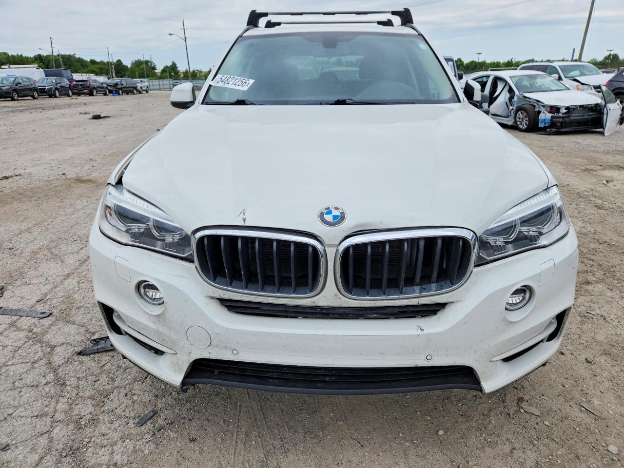 2015 Bmw X5 Xdrive35i White vin: 5UXKR0C58F0P18490