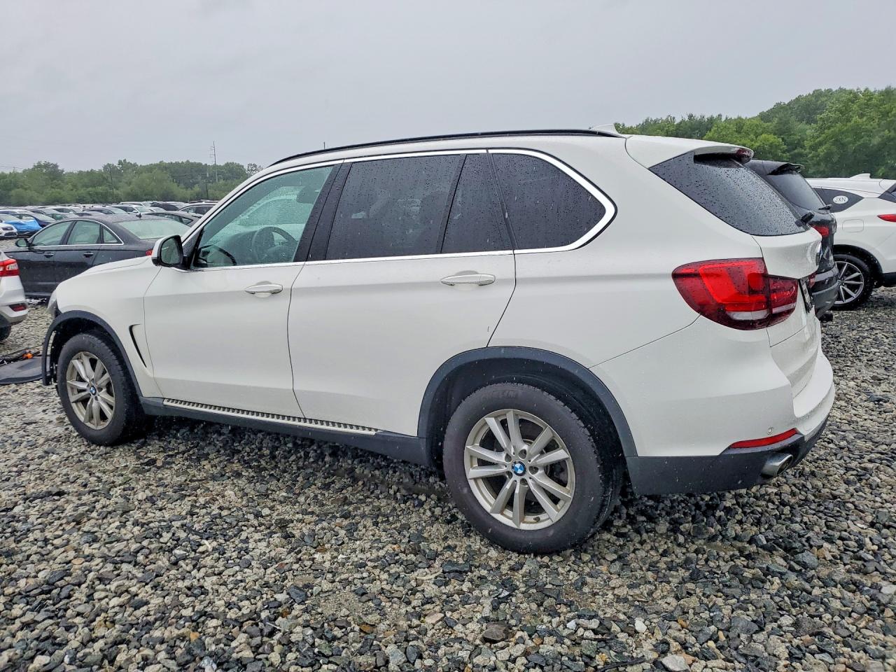 2015 Bmw X5 Xdrive35i Белый vin: 5UXKR0C59F0K52780