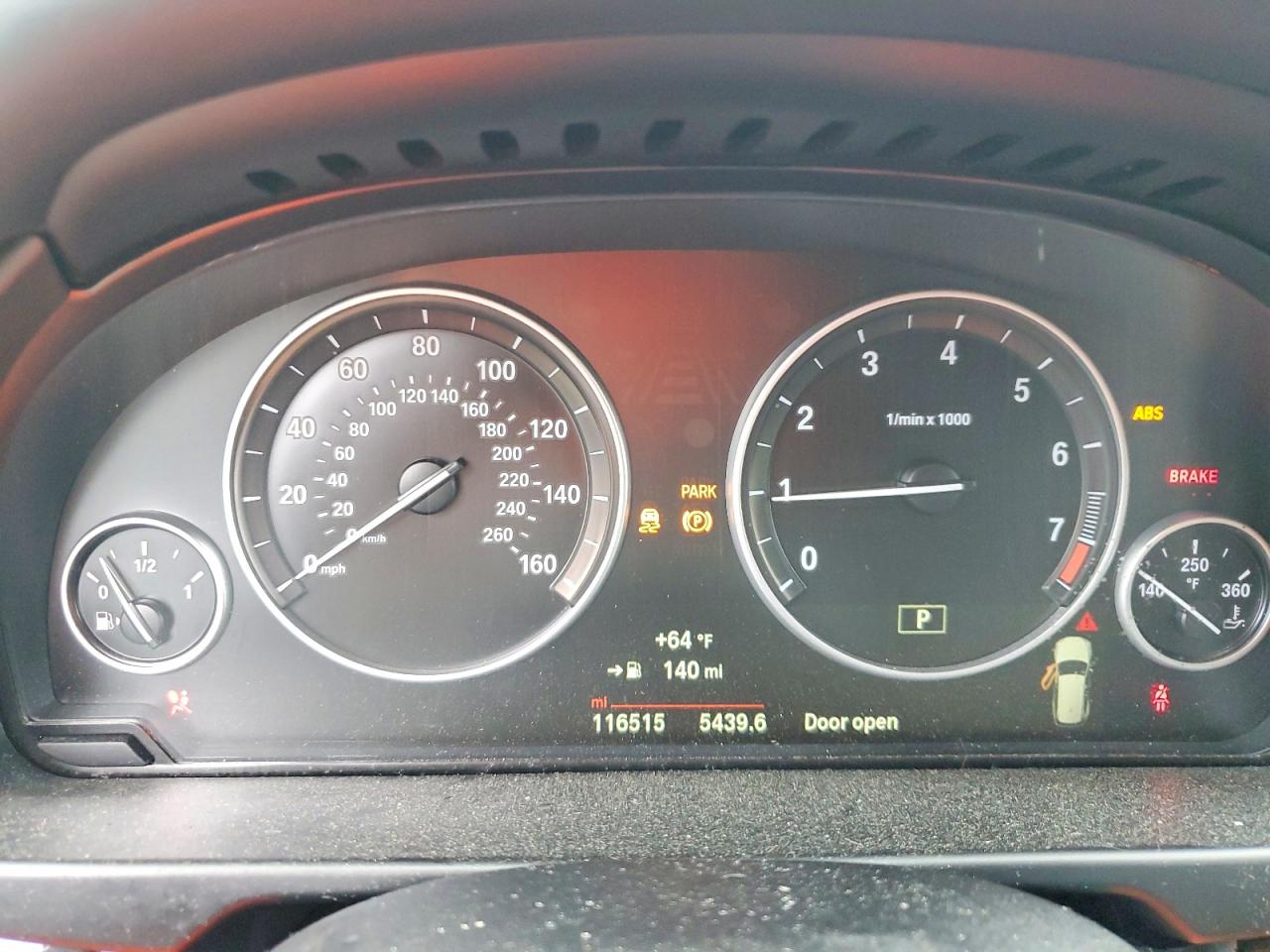 2015 Bmw X5 Xdrive35i Белый vin: 5UXKR0C59F0K52780