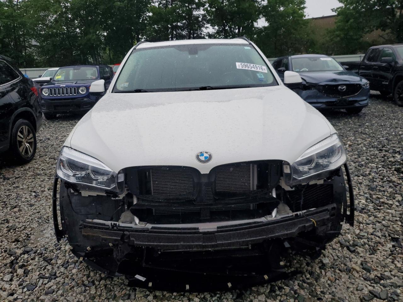 2015 Bmw X5 Xdrive35i Белый vin: 5UXKR0C59F0K52780