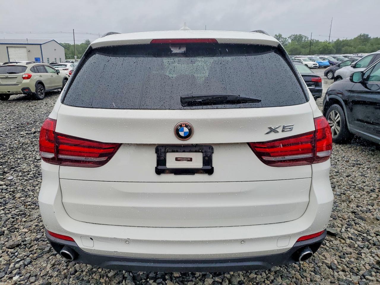 2015 Bmw X5 Xdrive35i Белый vin: 5UXKR0C59F0K52780