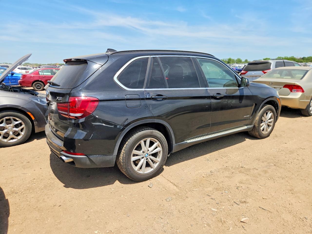 2015 Bmw X5 Black vin: 5UXKR0C59F0K53055