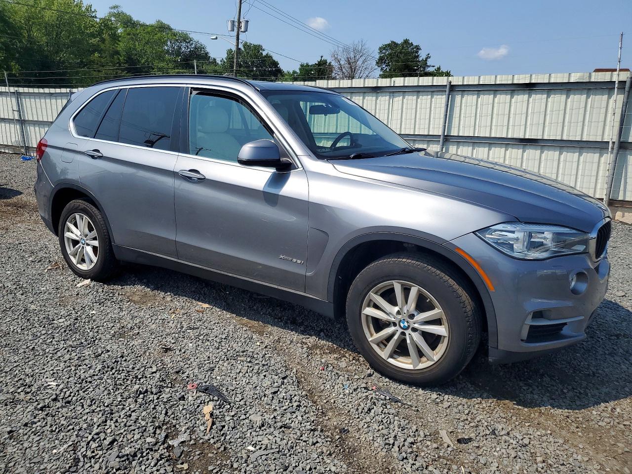 2015 Bmw X5 Xdrive35i Серый vin: 5UXKR0C59F0K54044