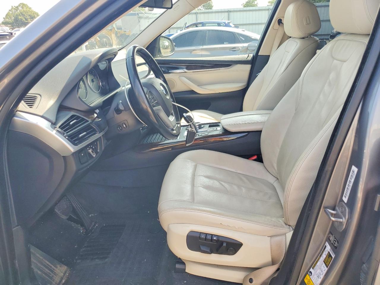 2015 Bmw X5 Xdrive35i Серый vin: 5UXKR0C59F0K54044