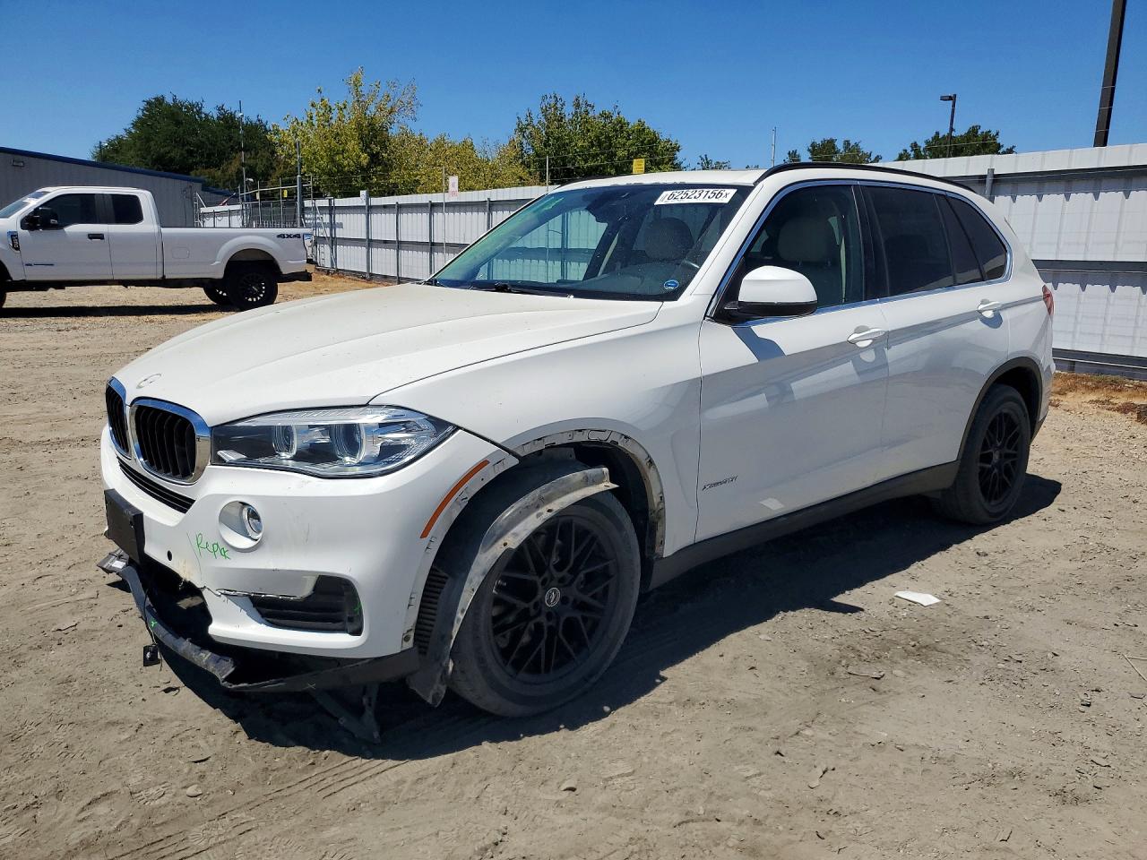 2015 Bmw X5 Xdrive35i White vin: 5UXKR0C59F0K55467