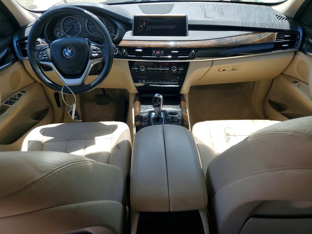 2015 Bmw X5 Xdrive35i White vin: 5UXKR0C59F0K55467