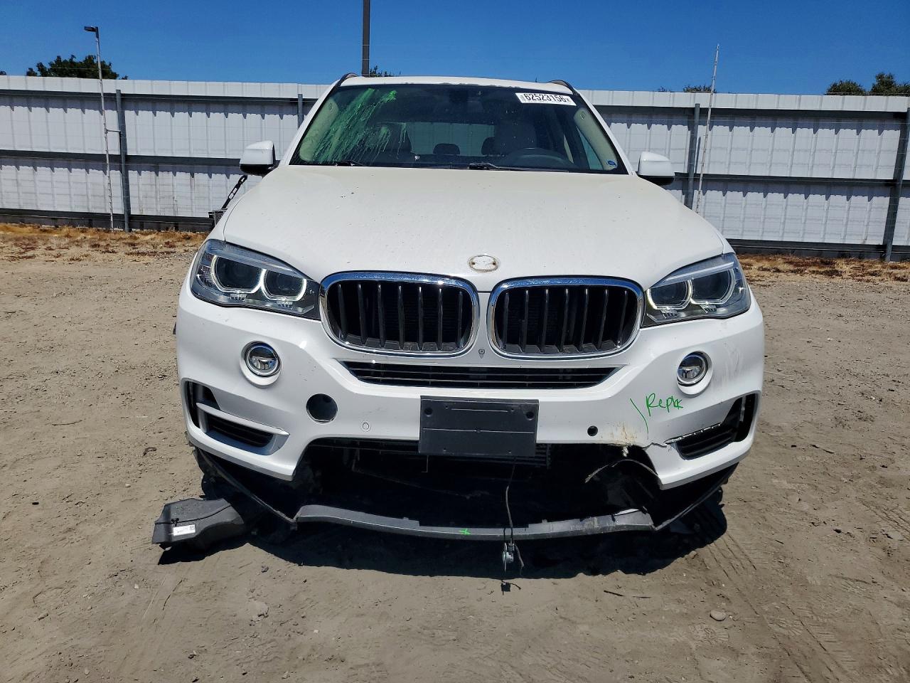 2015 Bmw X5 Xdrive35i White vin: 5UXKR0C59F0K55467