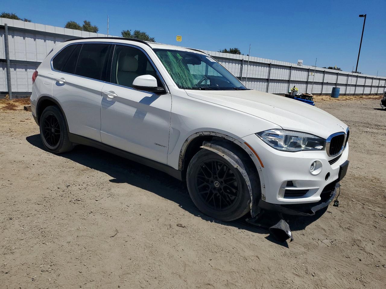 2015 Bmw X5 Xdrive35i White vin: 5UXKR0C59F0K55467