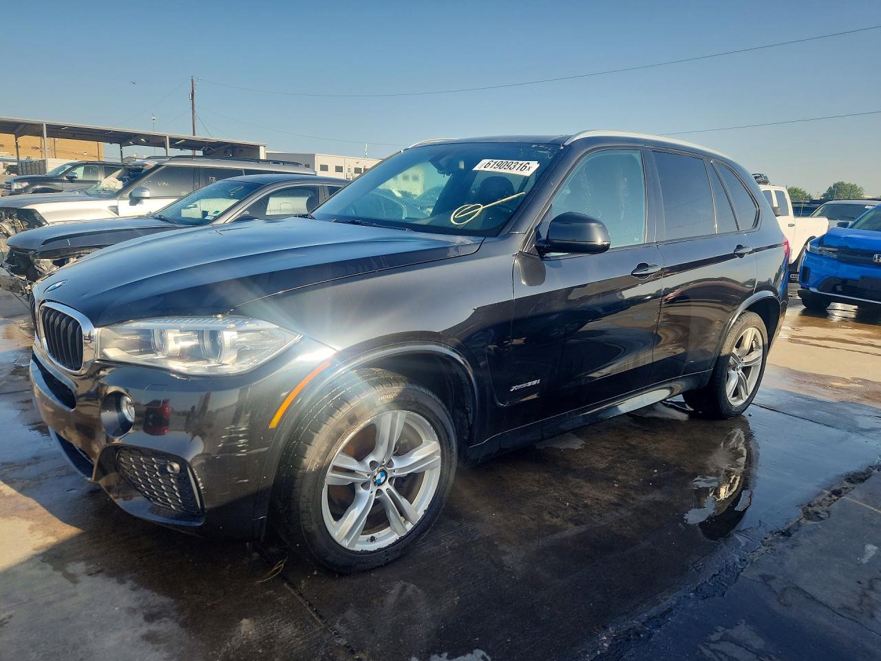 2015 Bmw X5 Xdrive35i Black vin: 5UXKR0C59F0K61527