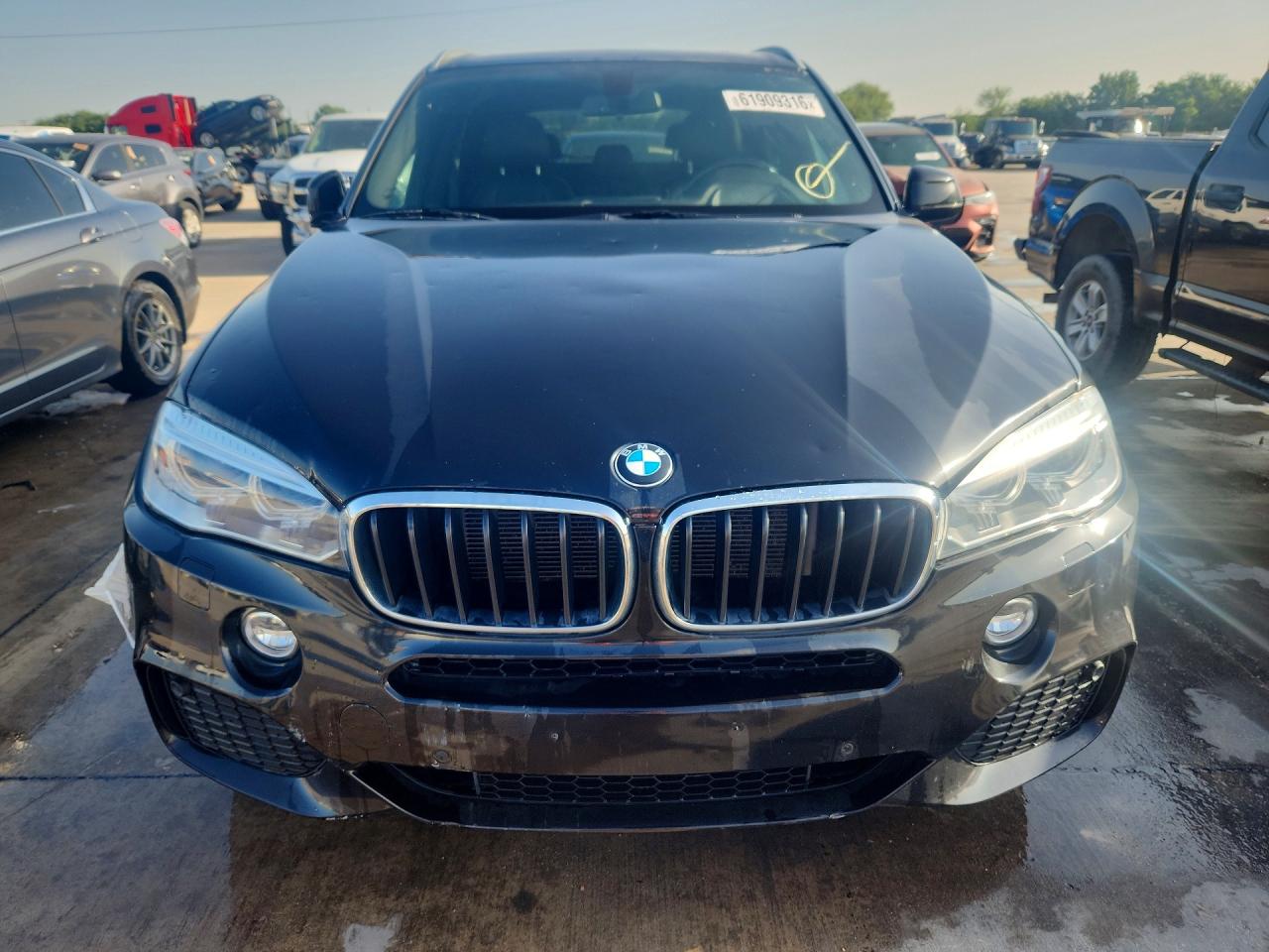 2015 Bmw X5 Xdrive35i Black vin: 5UXKR0C59F0K61527