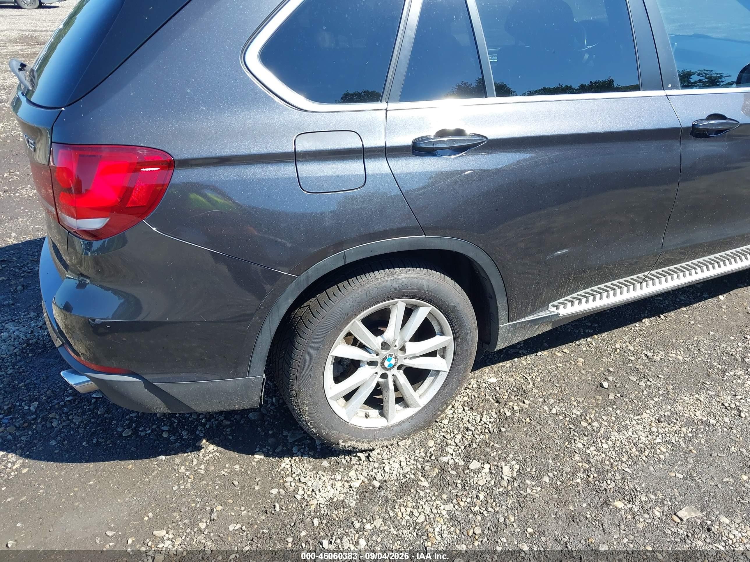 2015 Bmw X5 Xdrive35i Gray vin: 5UXKR0C59F0K63262