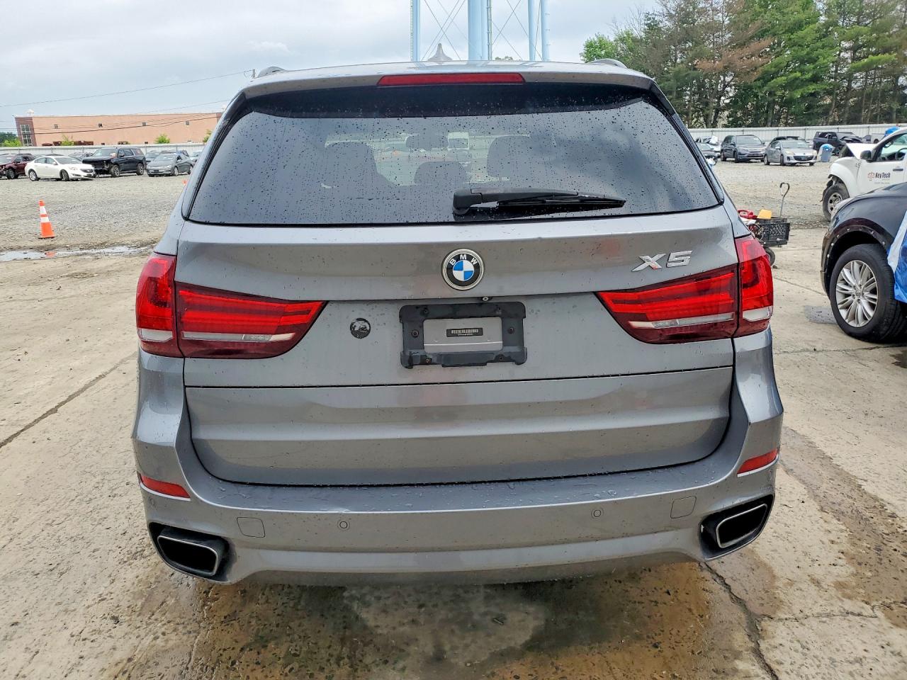 2015 Bmw X5 Xdrive35i Silver vin: 5UXKR0C59F0K65240