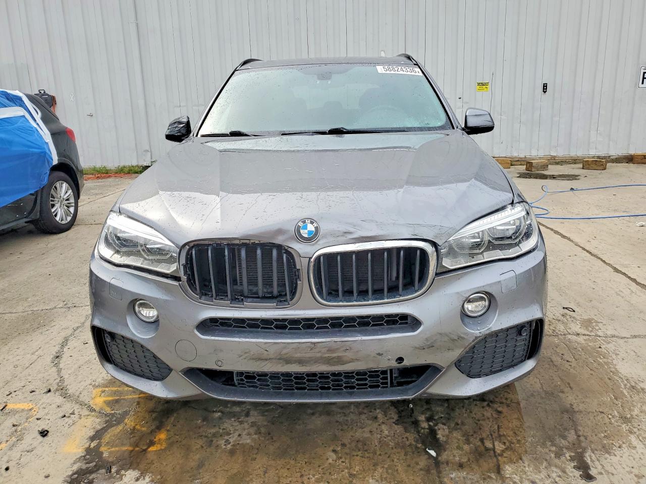 2015 Bmw X5 Xdrive35i Silver vin: 5UXKR0C59F0K65240