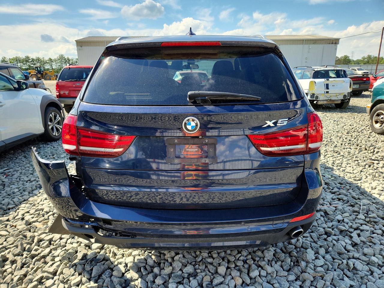 2015 Bmw X5 Xdrive35i Синий vin: 5UXKR0C59F0K65559