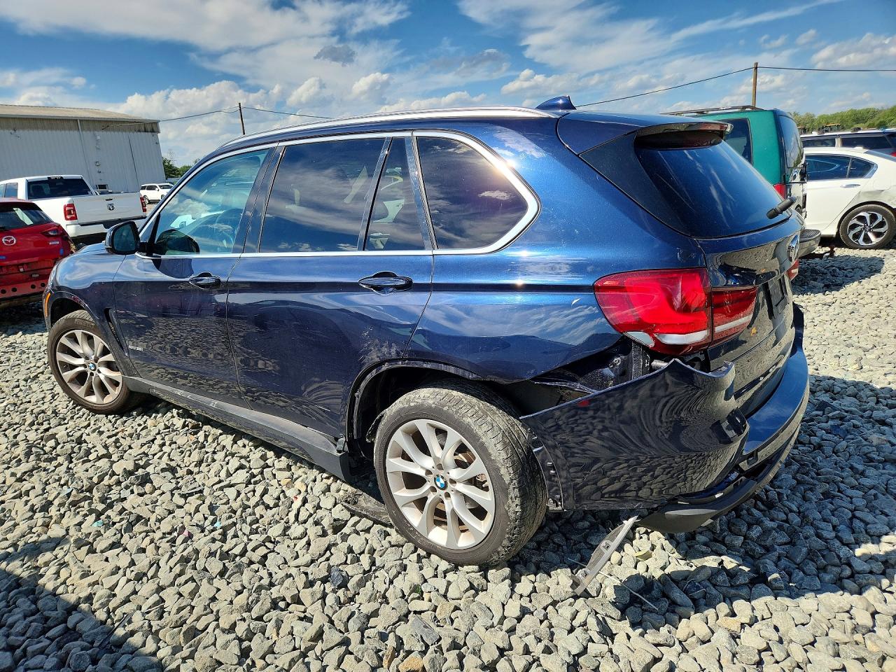 2015 Bmw X5 Xdrive35i Синий vin: 5UXKR0C59F0K65559