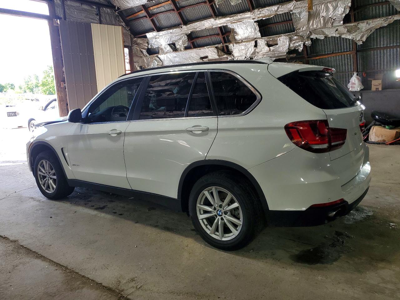 2015 Bmw X5 Xdrive35i White vin: 5UXKR0C59F0K69255