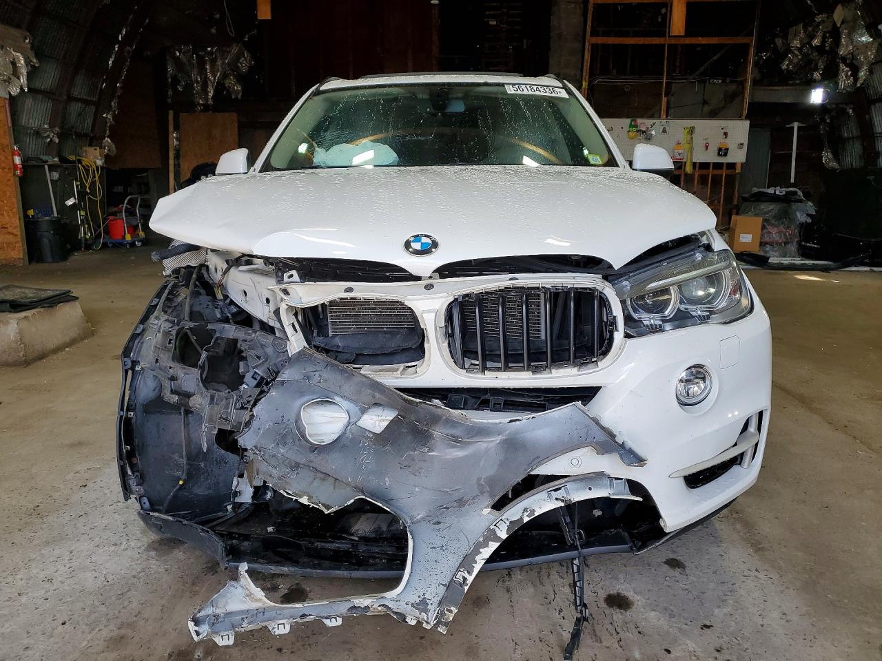2015 Bmw X5 Xdrive35i White vin: 5UXKR0C59F0K69255