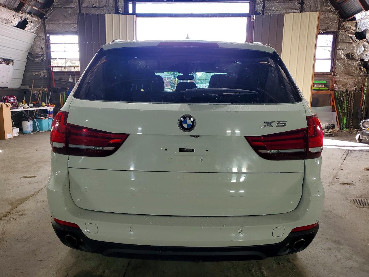2015 Bmw X5 Xdrive35i White vin: 5UXKR0C59F0K69255