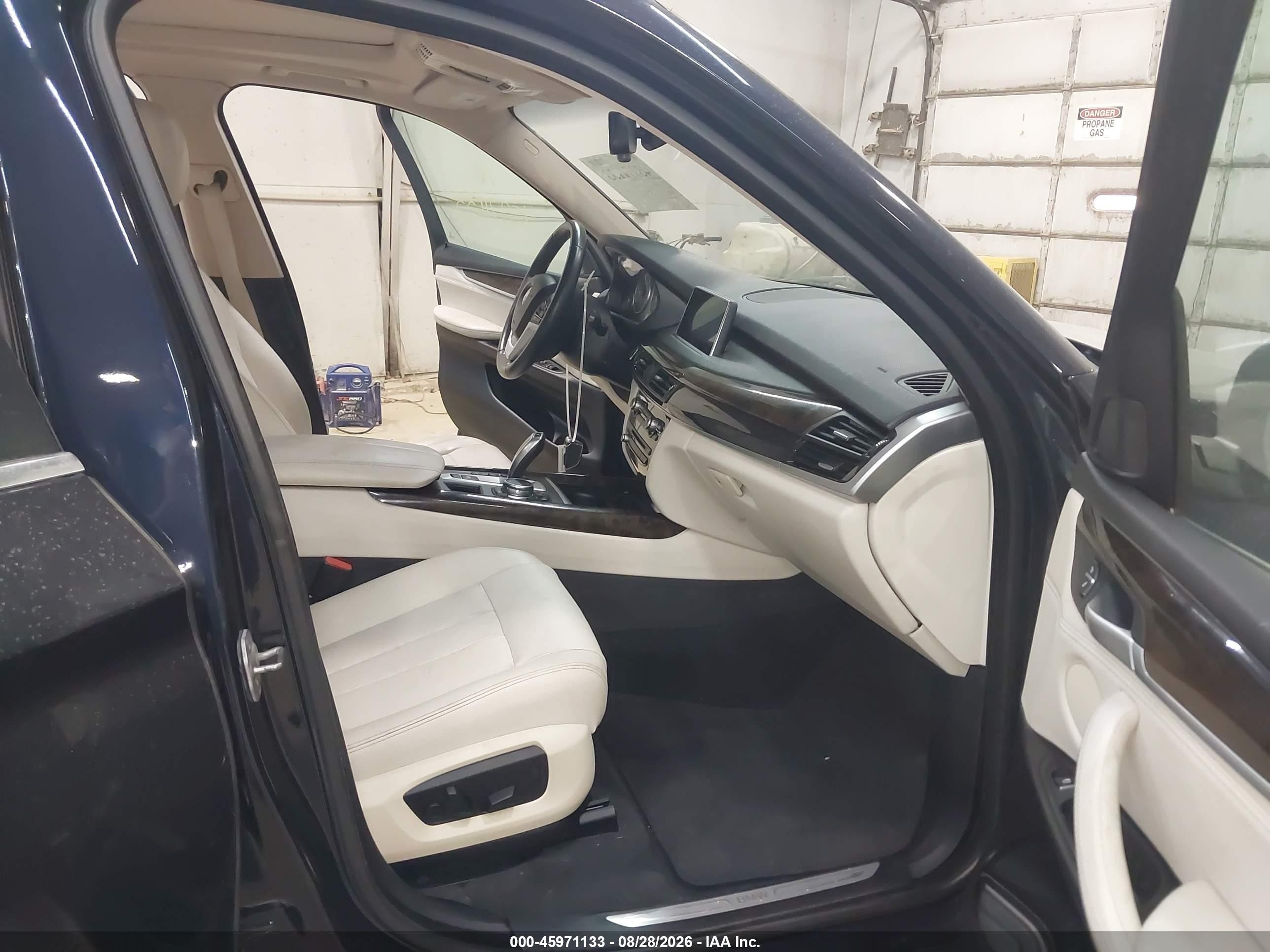 2015 Bmw X5 Xdrive35i Синий vin: 5UXKR0C59F0P05263