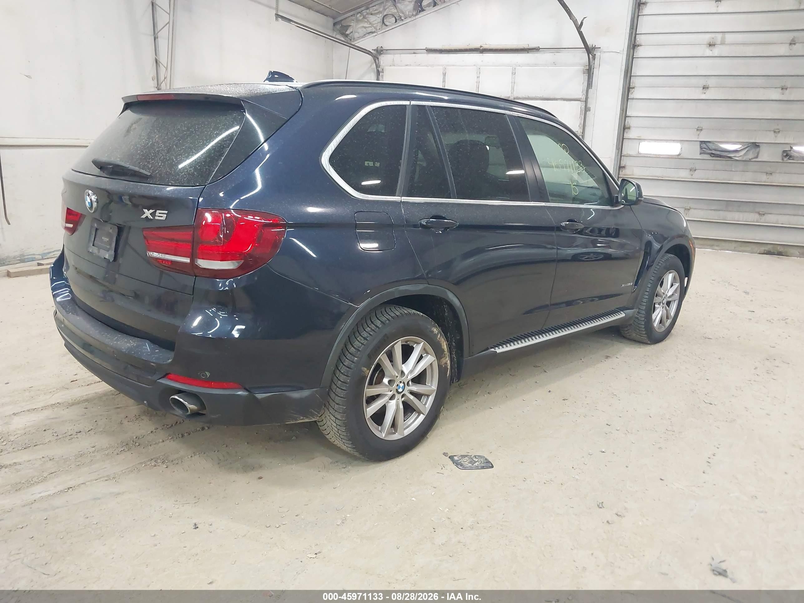 2015 Bmw X5 Xdrive35i Синий vin: 5UXKR0C59F0P05263