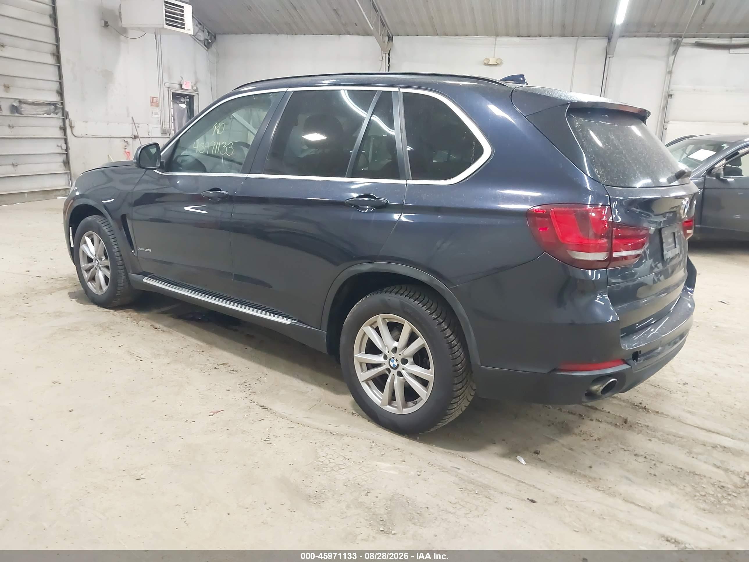 2015 Bmw X5 Xdrive35i Синий vin: 5UXKR0C59F0P05263